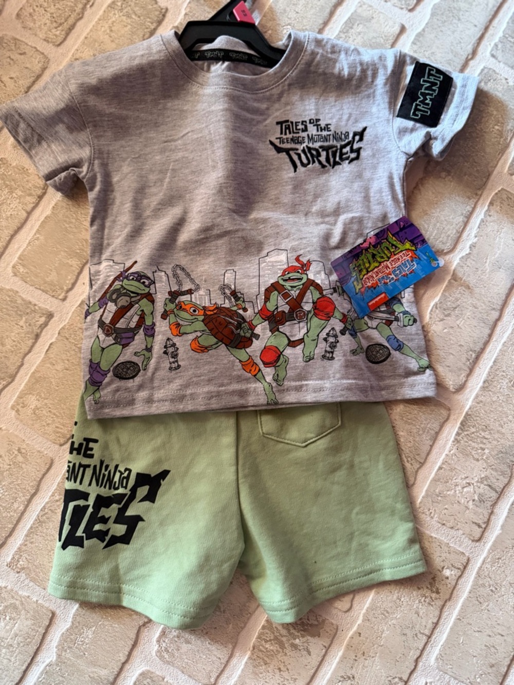 Boys Teenage Mutant Ninja Turtles Two Piece Set